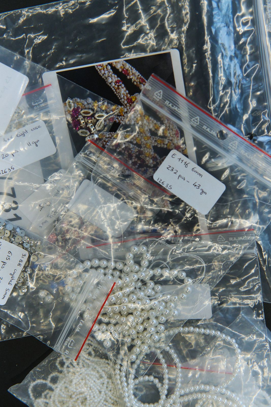 Lesage & Atelier Montex — 3. Gathering materials