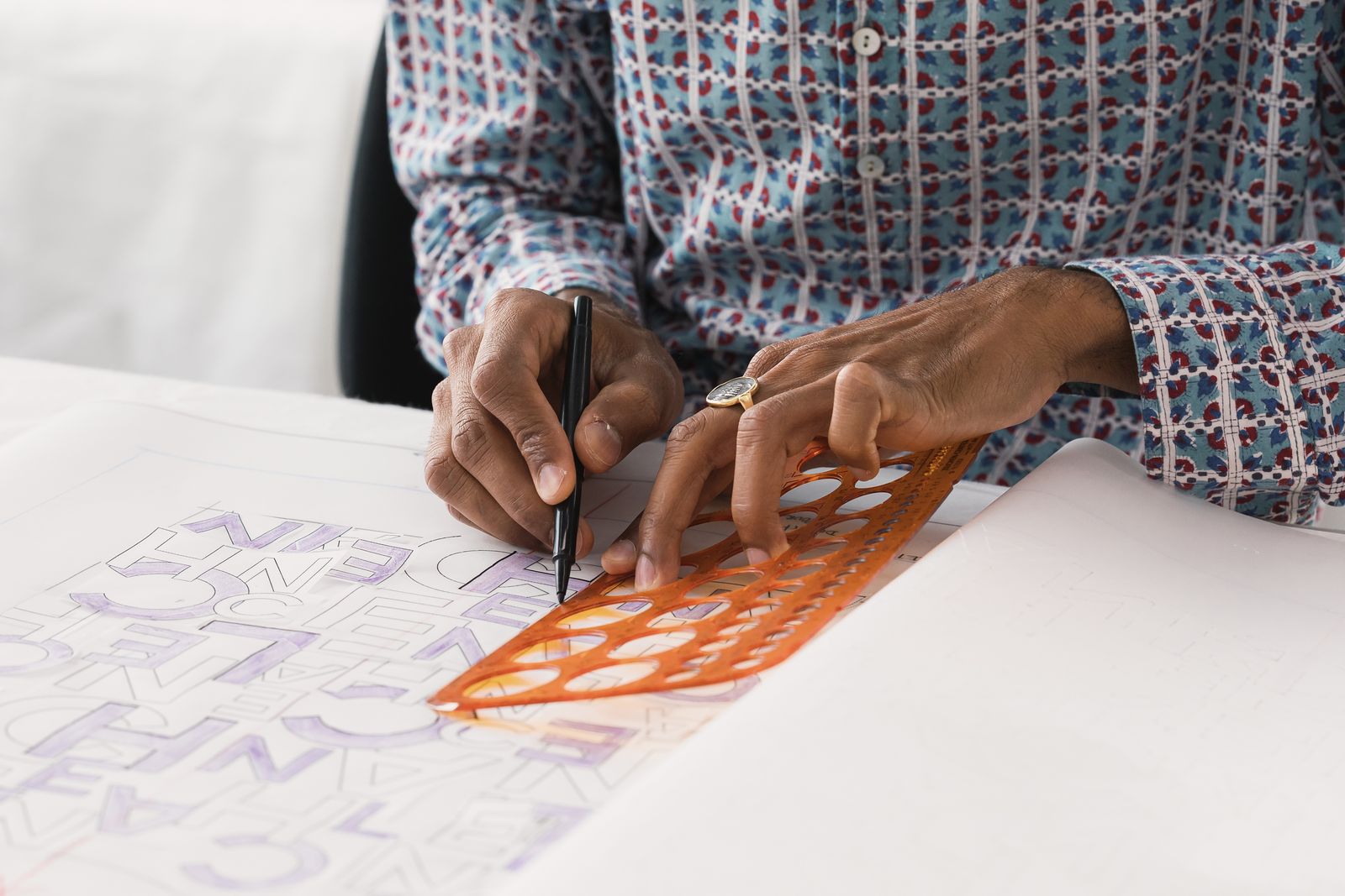Lesage & Atelier Montex — 4. Drawing
