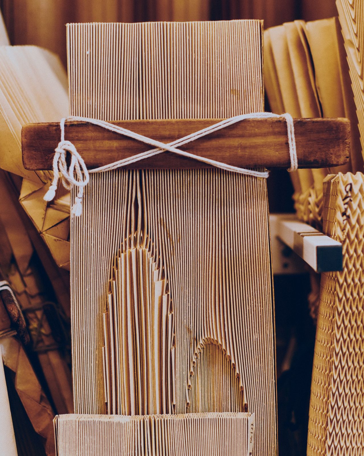Lognon — a pleating loom fresh from the kiln